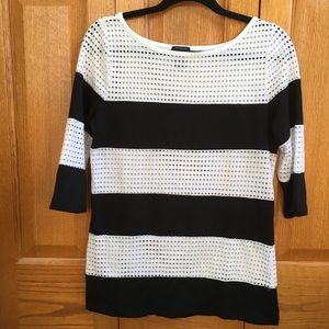 Ann Taylor Striped Top